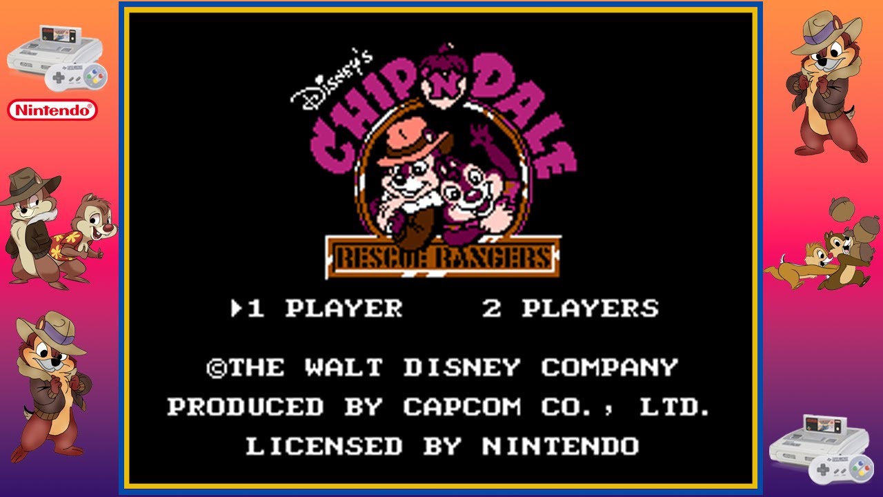 Chip ’n Dale Rescue Rangers — Full Walkthrough (Dendy/NES)  / Чип и Дейл:  Легенда 90-х