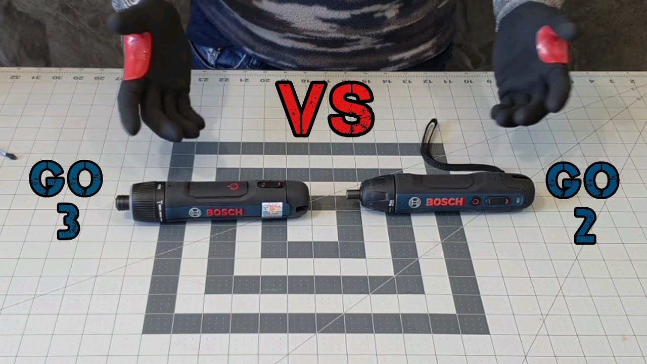 VERSUS Bosch GO 3 vs BOSCH GO 2