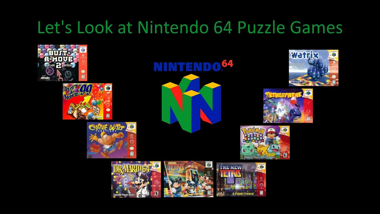 Let's Look at Puzzle Games for Nintendo 64