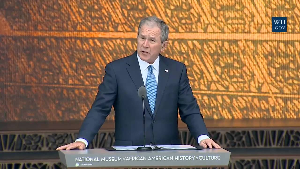 George W. Bush At African American Museum Opening
