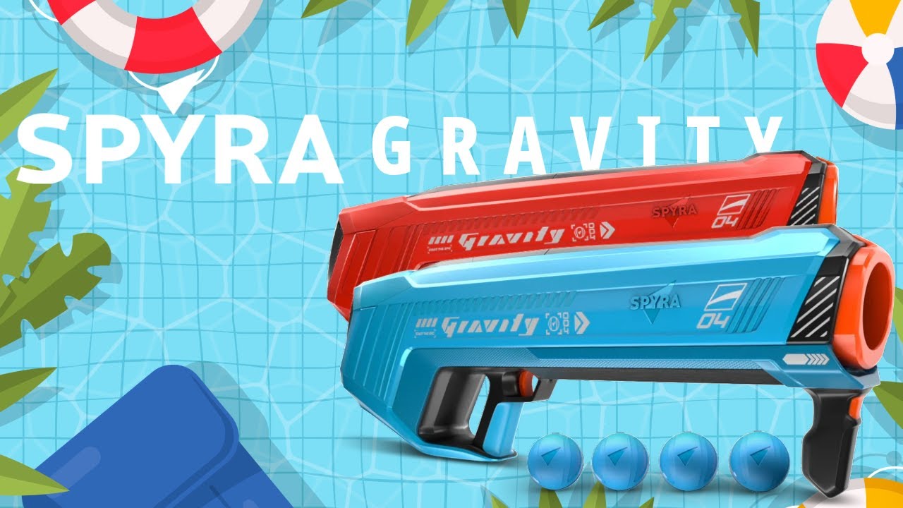 Spyra Gravity Water Bomb Blaster- Unboxing, Setup, And First Fire!