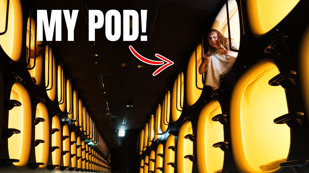 We Stayed in Japan's Famous Capsule Hotel ( We Were Shocked!)