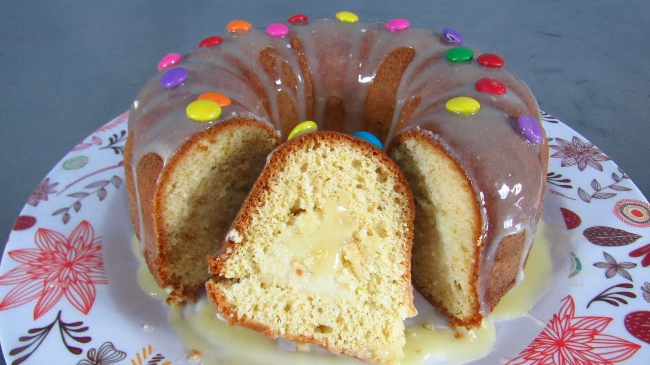 BOLO DONUT DE LIM&Atilde;O