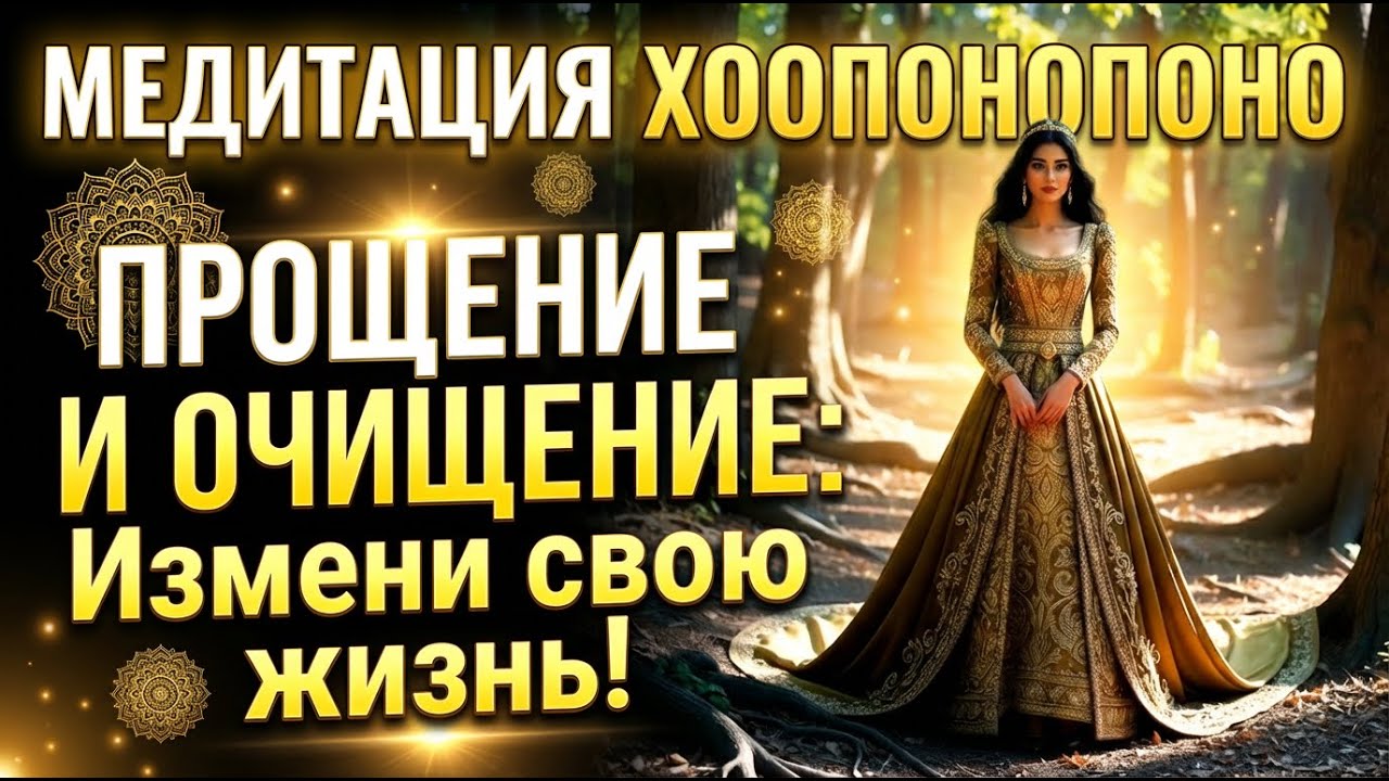 Медитация Хоопонопоно: Я люблю тебя, я благодарю тебя