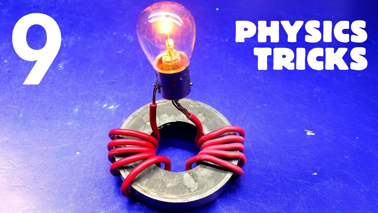 9 Awesome Physics Tricks || Easy Science Experiments At Home