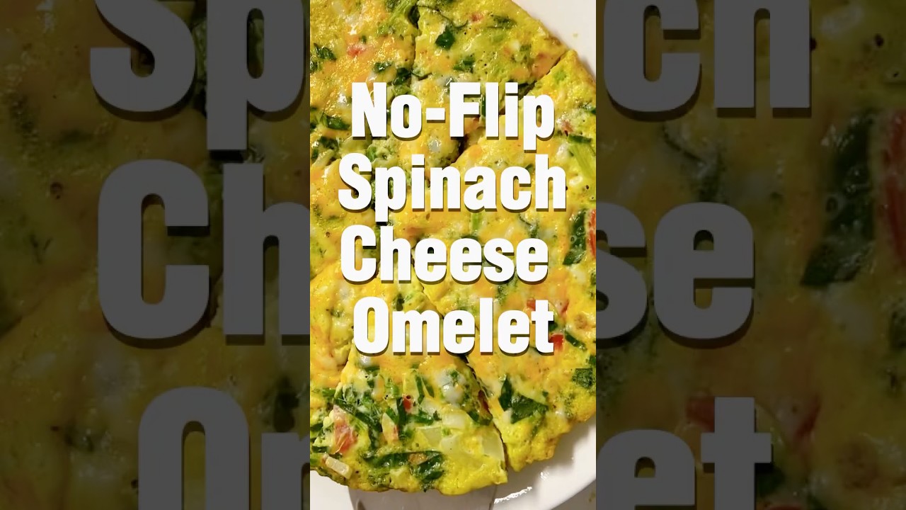Start Your Day Right with This Egg and Spinach Power Omelet | Protein-Packed breakfast 