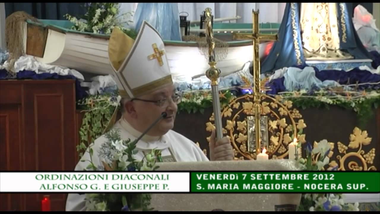 Ordinazione Diaconale di Alfonso e Giuseppe (clip)
