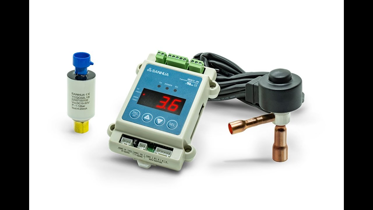 SANHUA Electronic Expansion Valve Controller Kit – simple like never before