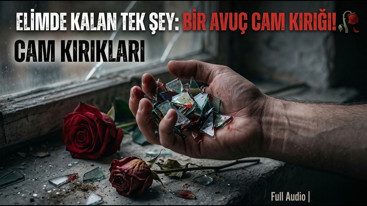 ELİMDE KALAN TEK ŞEY: BİR AVUÇ CAM KIRIĞI! 🥀 | Cam Kırıkları (Full Audio)