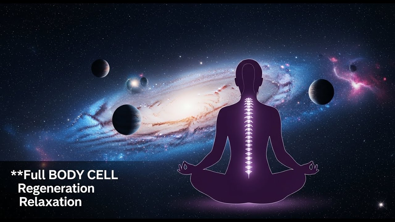 Unlock Inner Peace : 432Hz, 963Hz, 528Hz Cosmic Energy for Mind & Body Transformation 🌿✨