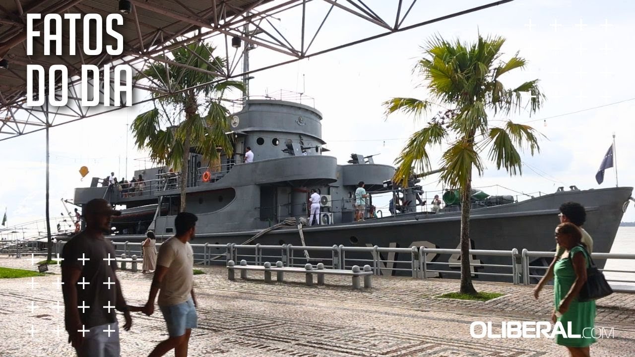 Corveta Solimões reabre para visitação e aproxima público da história naval em Belém