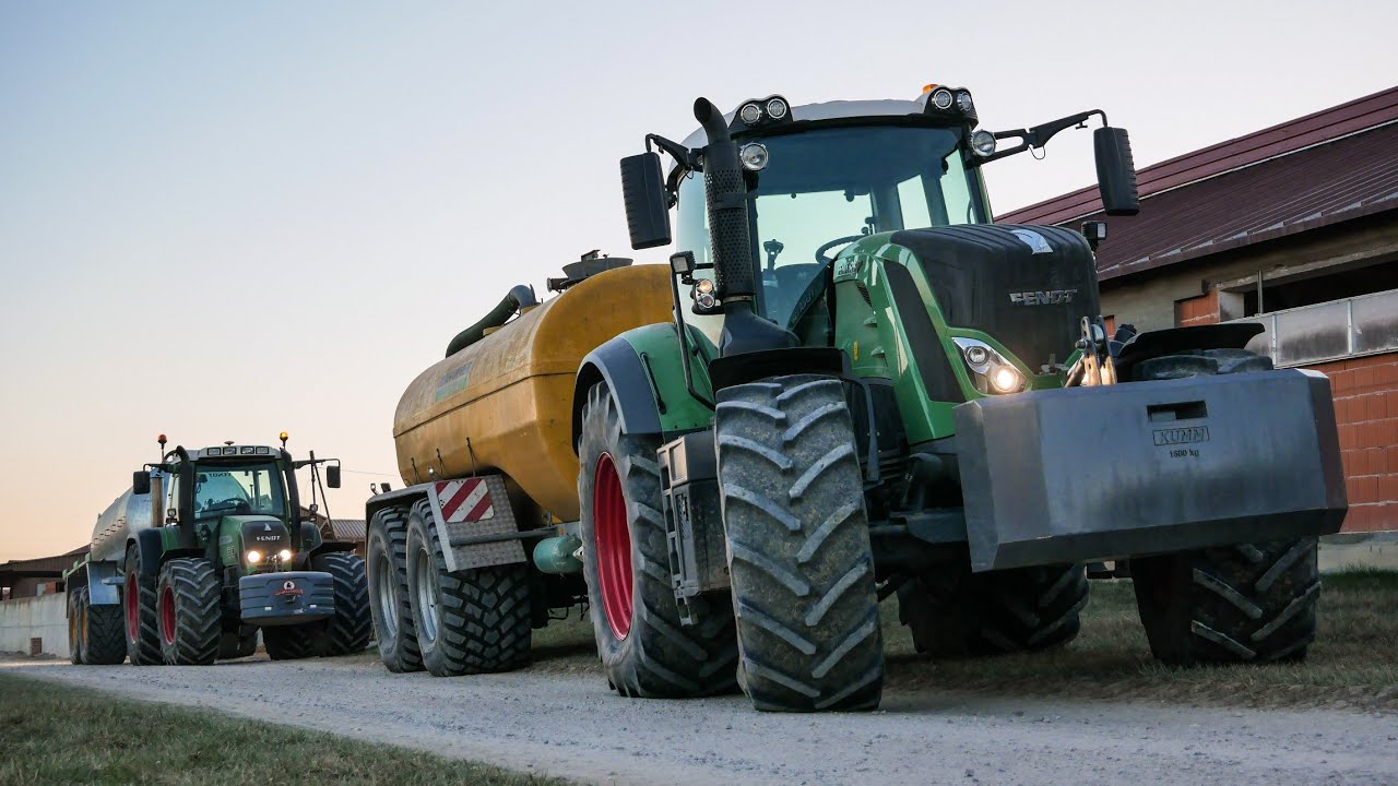 Gnojowica na DWA ZESTAWY?! ☆ FENDT 828 & 820 w GR Wojewódzcy | Wiosna 2022