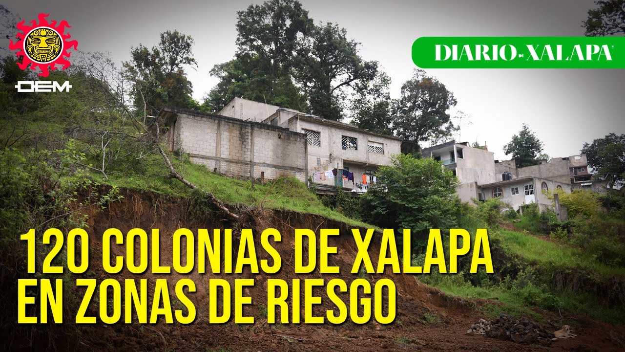 Xalapa se prepara para enfrentar fuertes lluvias; más de 100 colonias en zona de riesgo