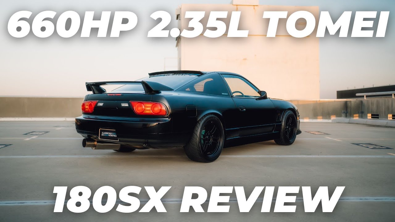 660HP Nissan 180sx Review. 2.35L Tomei Billet Stroker | #JDM #180sx #240sx #Nismo #Nissan #4K #HKS
