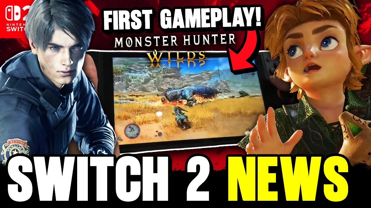 Новости Switch 2 &mdash; обновление Ocarina of Time, геймплей Monster Hunter Wilds, спин-офф Ni No Kuni...