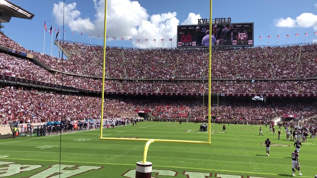 Aggie War Hymn and Entrance Auburn Game 2019