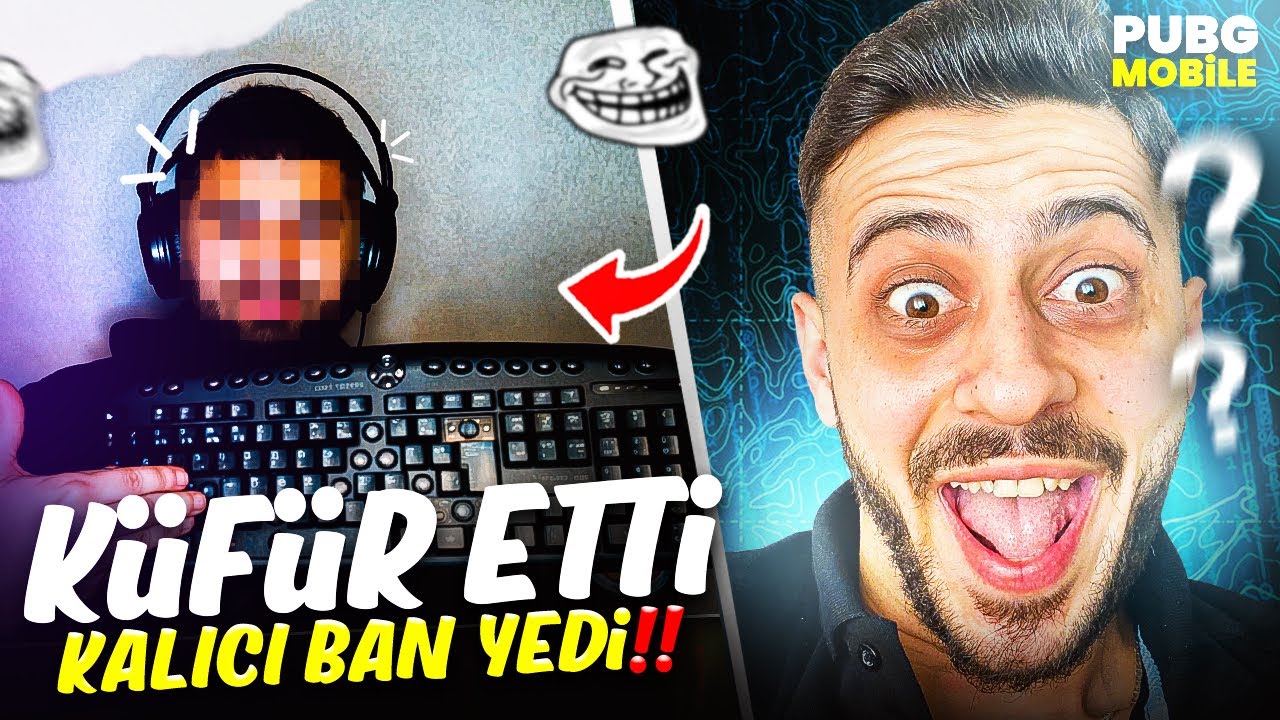 KLAVYEYİ KIRAN YAYINCI GHOSTLADIM!! BANA KÜFÜR ETTİ BAN YEDİ 😱