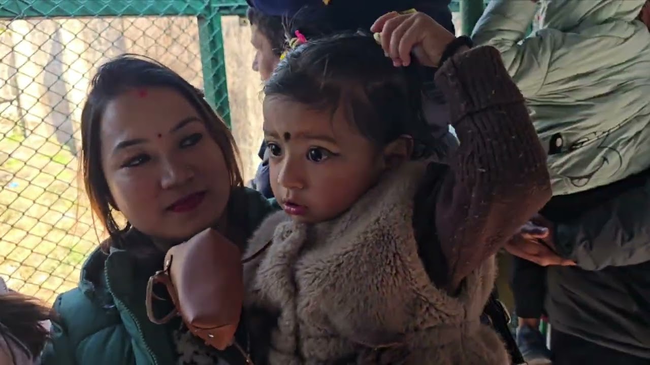 Aahana's first zoo visit🥰