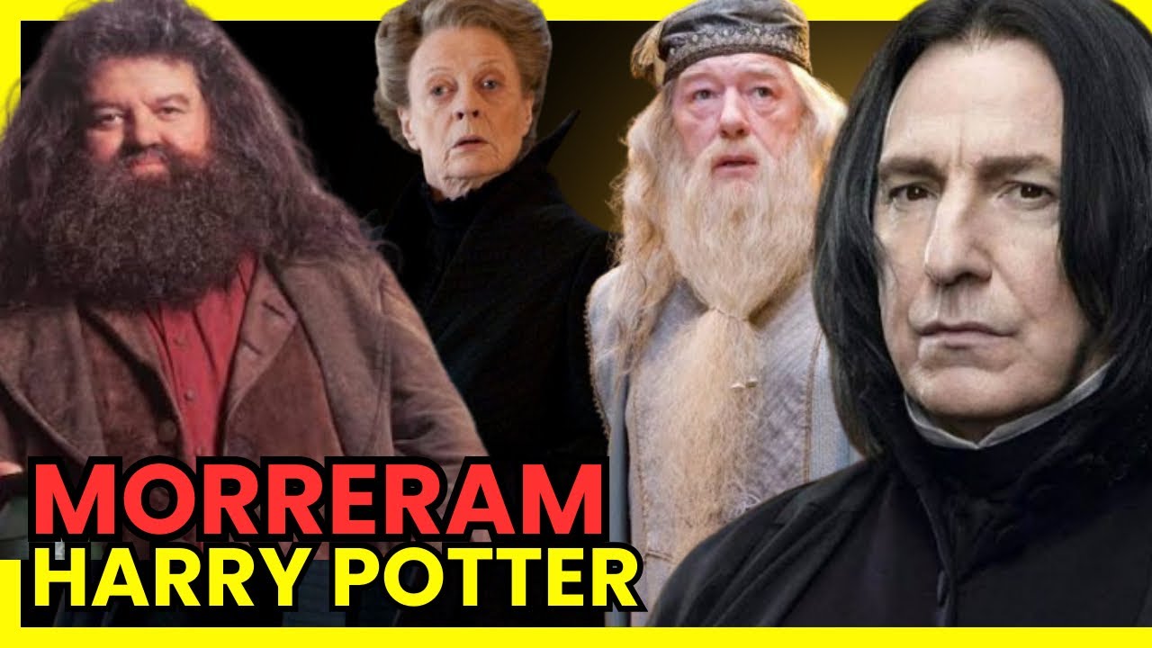 Atores de HARRY POTTER que já MORRERAM