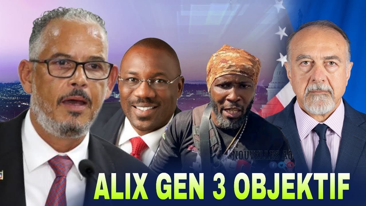 PM Alix Al Teke Grenn Lyon la..Pèp Dil Depil manyen Musacdin Yap Manjel ak Grenn sèl