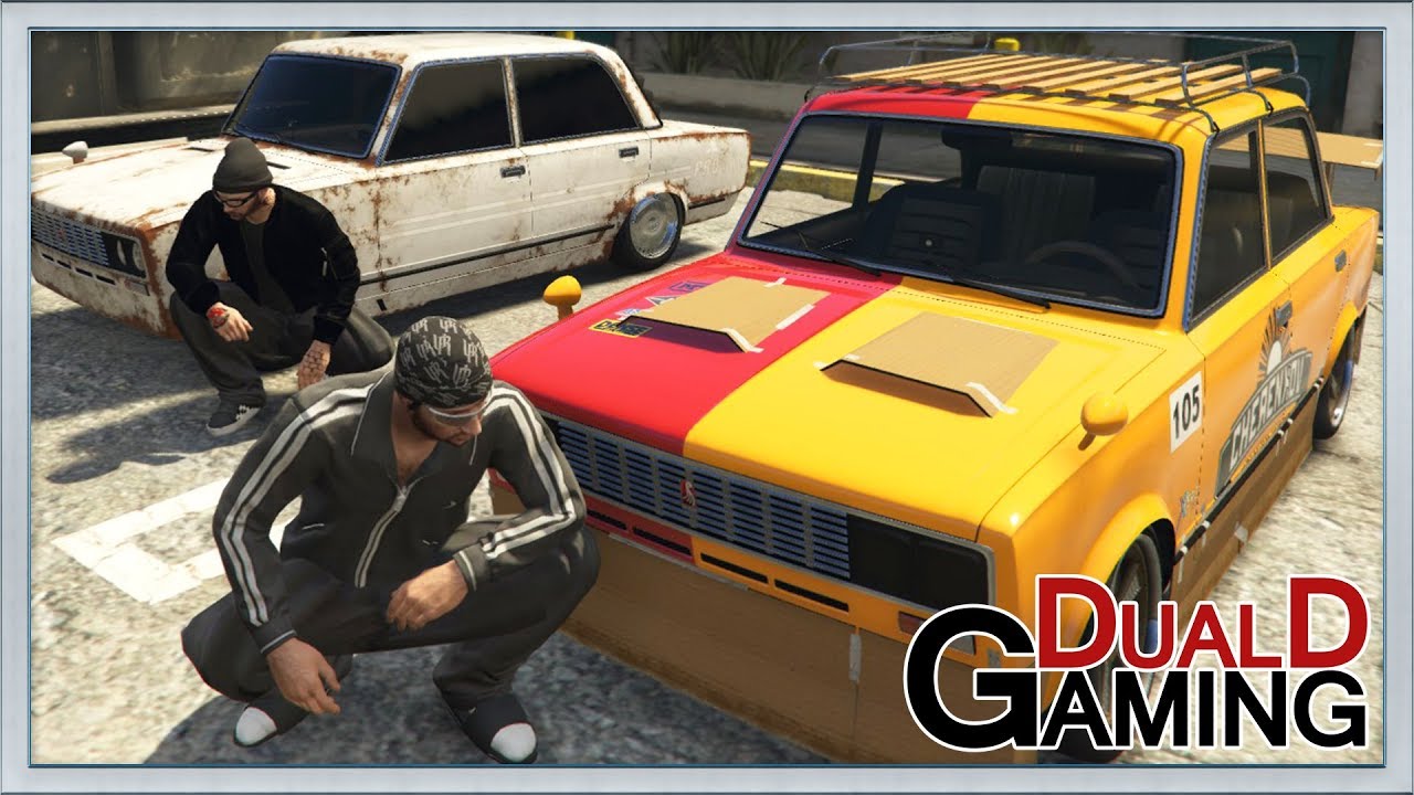 RYSKA BILAR I GTA 5!