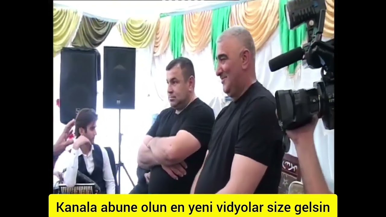 Seyid Nazim Habil Əzimov Azər Rüstəmov tamda Çingiz Agdam  ergi  toyu