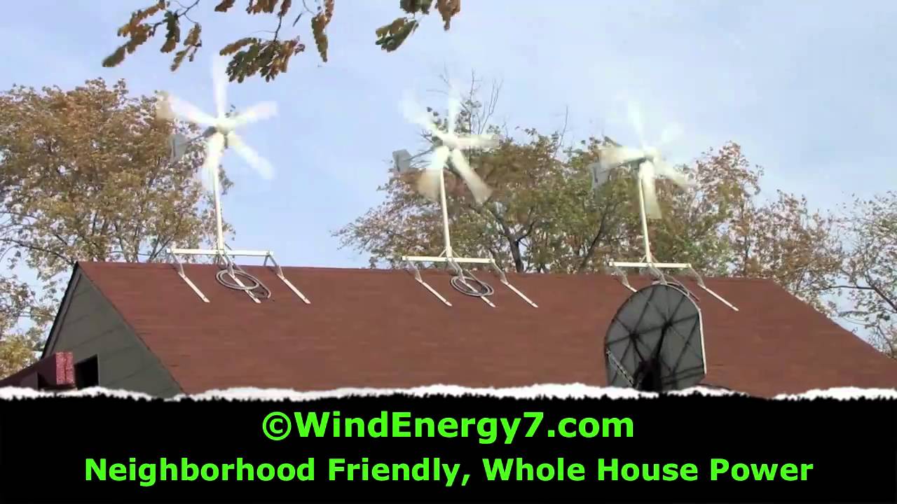 Wind Turbine - Rooftop