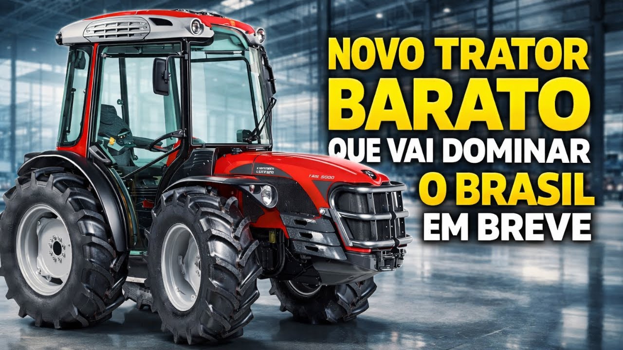 TRATOR ANTONIO CARRARO: O “MONSTRO” QUE CHEGA AO BRASIL — BARATO, ROBUSTO E FEITO PARA DURAR