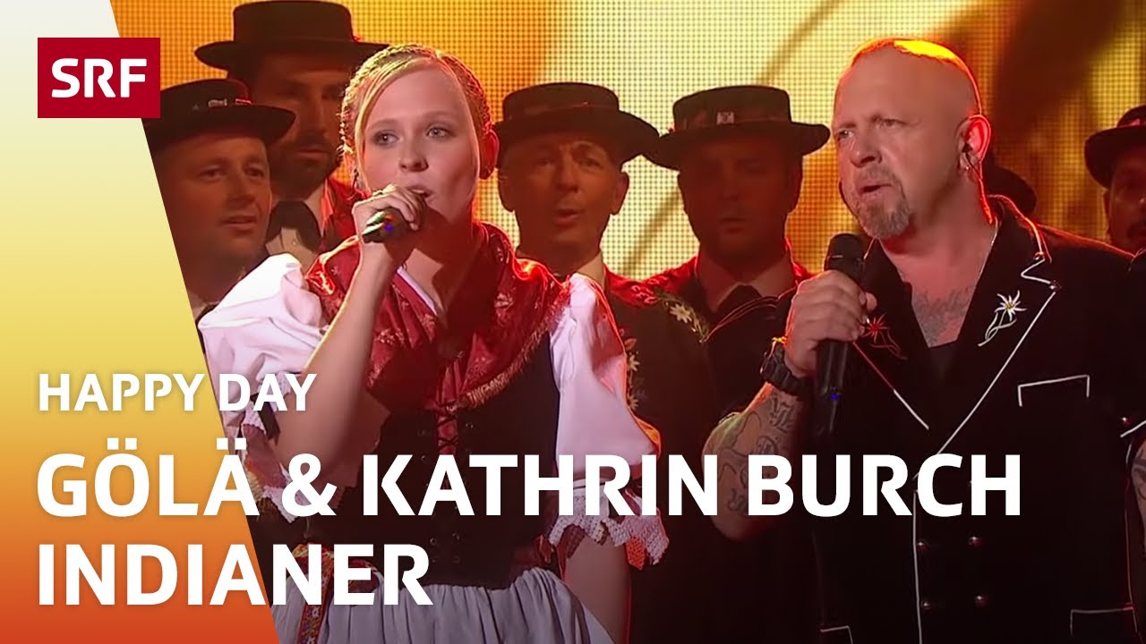 Gölä mit Kathrin Burch: Indianer | Happy Day | SRF