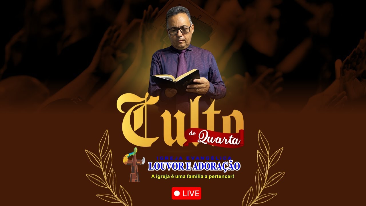 🔴CULTO AO VIVO  -   Tesouro pessoal de Deus( malaquias 3;17 )