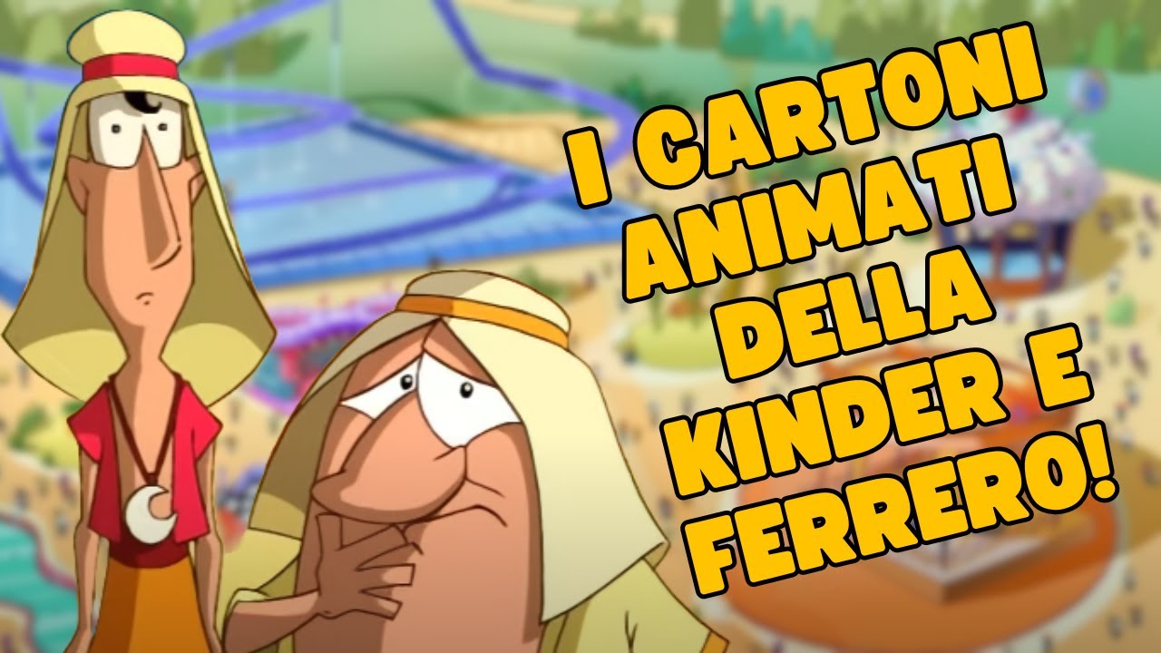I CARTONI ANIMATI DELLA KINDER E FERRERO DIMENTICATI DA TUTTI ⚔