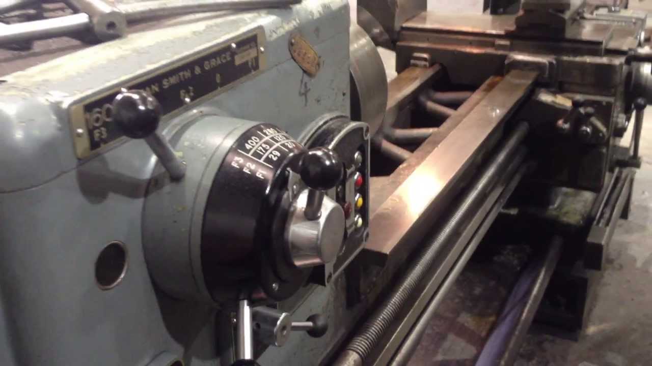 DS & G Dean Smith & Grace 1609 x 48 Gap Bed Centre Lathe - WTD19