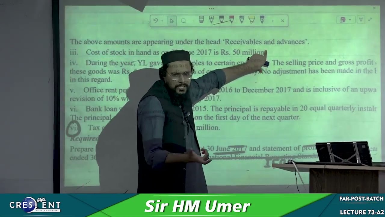 FAR Post BatchSir Umer Lecture 73 A2