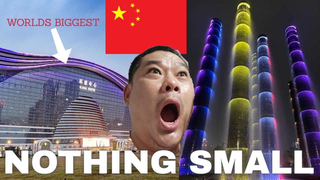 Inside the World’s LARGEST Building! 😱 Global Center to SKP Chengdu (Day to Night Guide) 中国成都