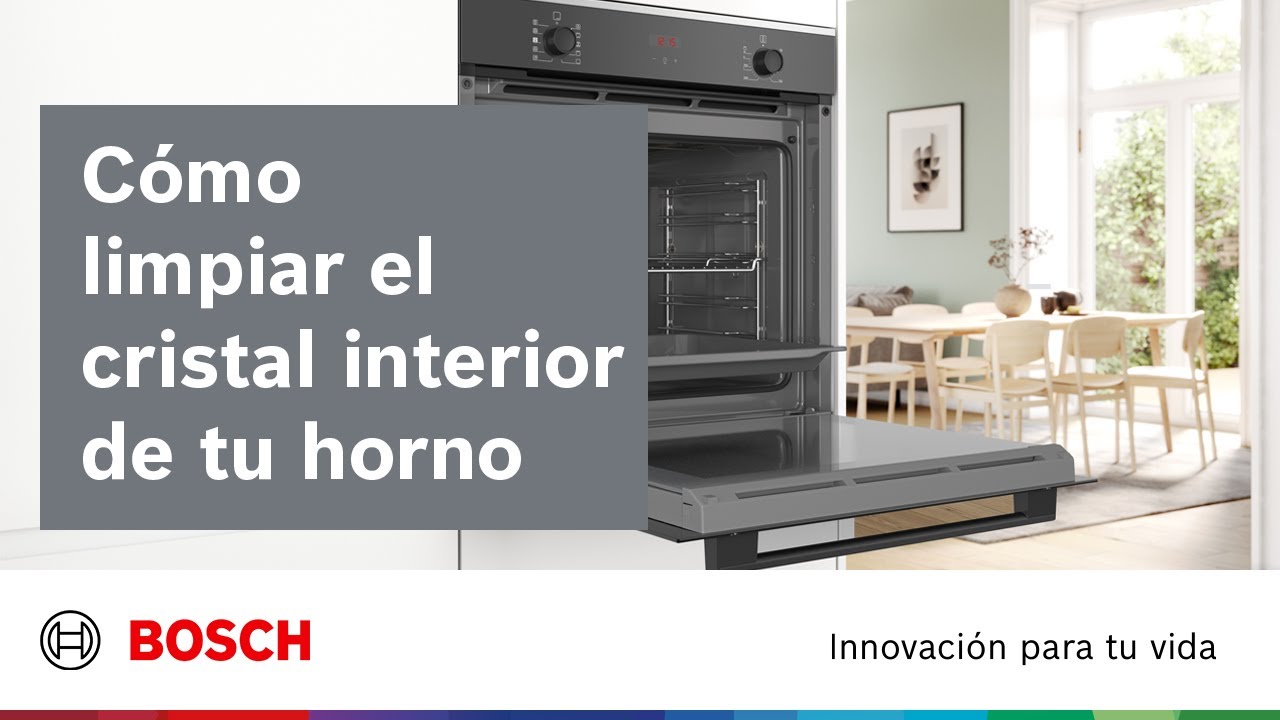 ¿Cómo limpiar el cristal del horno por dentro? ❓❓