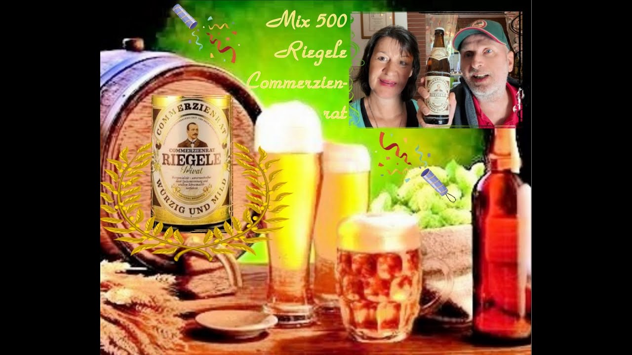 Mix 500 Brauhaus Riegele Commerzienrat