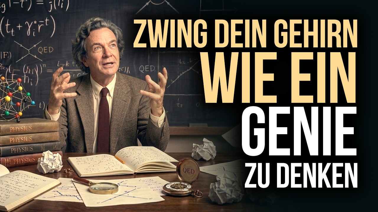 Zwing dein Gehirn, wie ein Genie zu denken | Richard Feynman