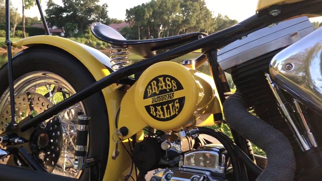 Brass Balls Cycles bobber chopper