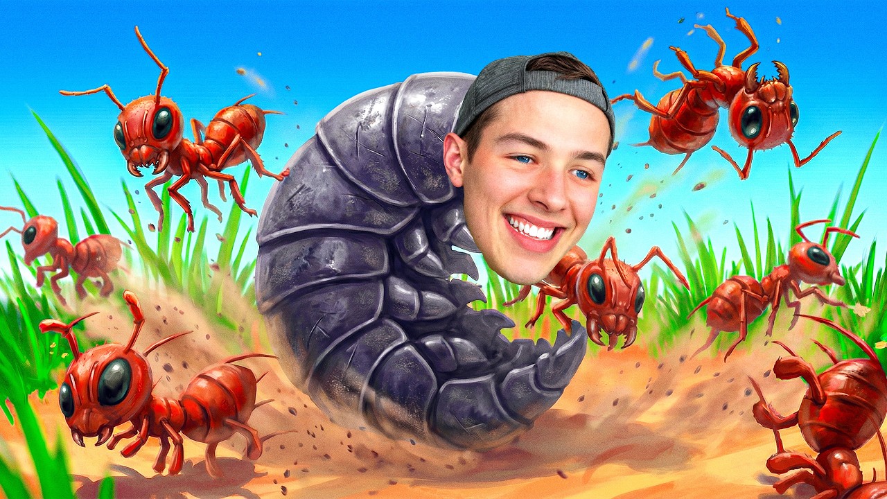 My HARD Life as a Roly Poly Bug!