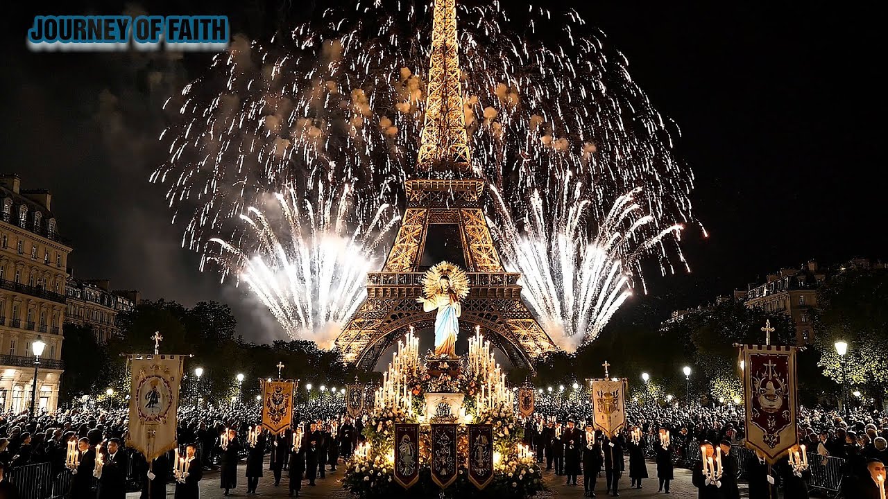 Panoramic Procession of Jesus in France During Easter – The Second Coming