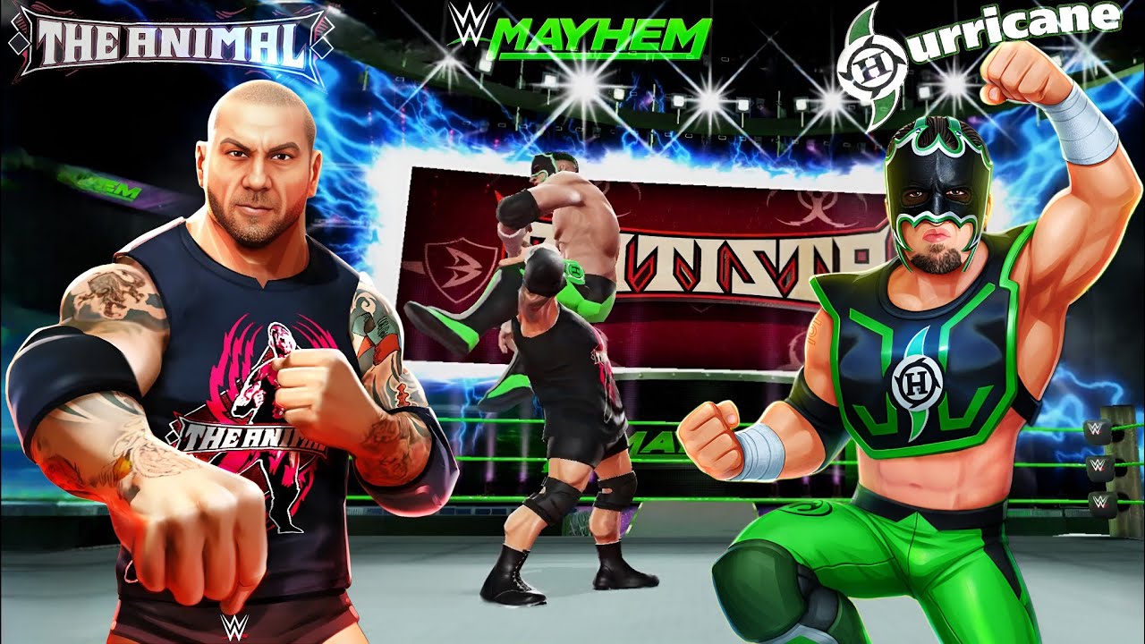 Животное против Урагана, босс-ваншот Ураган WWE MAYHEM