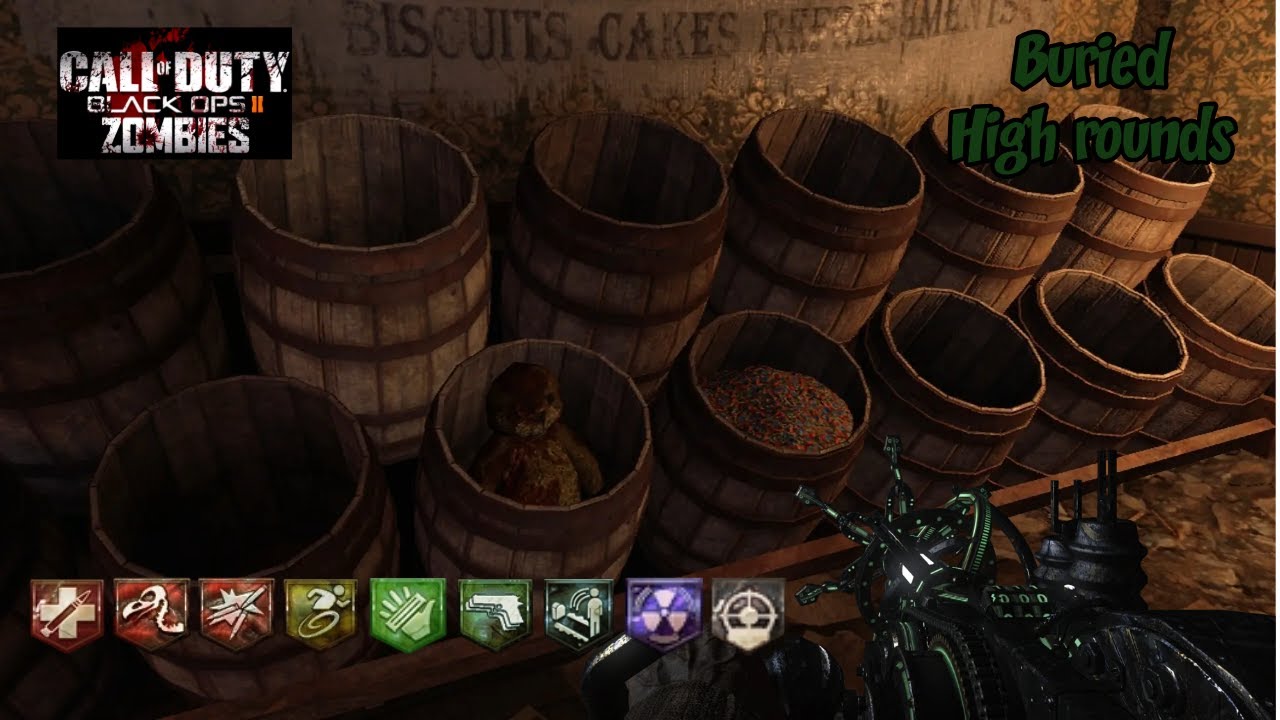 Twitch streams #21: Call of duty Black ops 2. Zombies - Buried (High rounds)