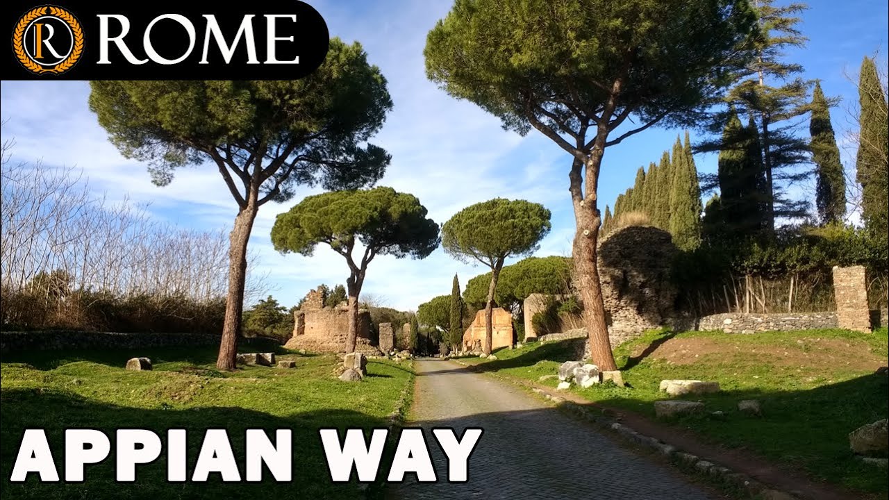 Via Appia Antica с субтитрами 🌞 Посетите Рим, Youtube