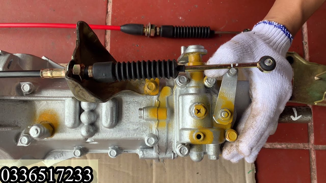 Hướng dẫn lắp dây số lùi 6 tạ 5 0336517233