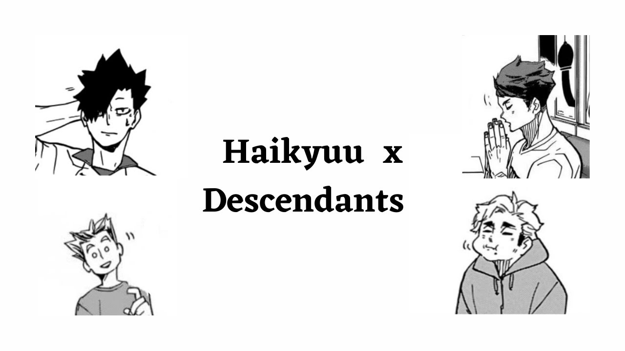 Haikyuu x Descendants | part 3 (end) | 𝐶𝑜𝑜𝑘𝑖𝑒 𝑟𝑖𝑛☽