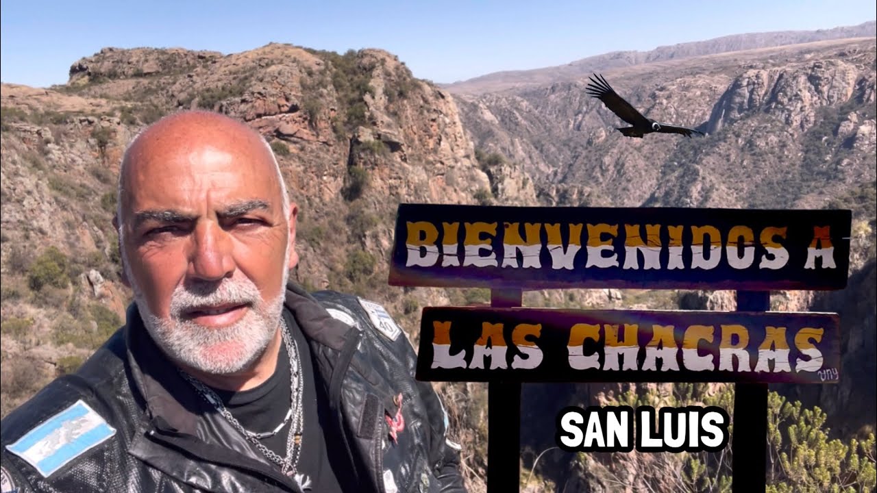 LAS CHACRAS / Paso Grande / Potrerillos / San Luis / en moto por Argentina  