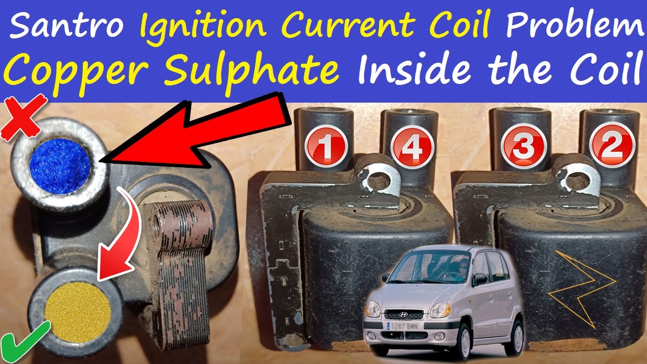 Santro Ignition Coil Problem | RPM Problem | Copper Sulphate Inside the Coil | Review In Urdu/Hindi
