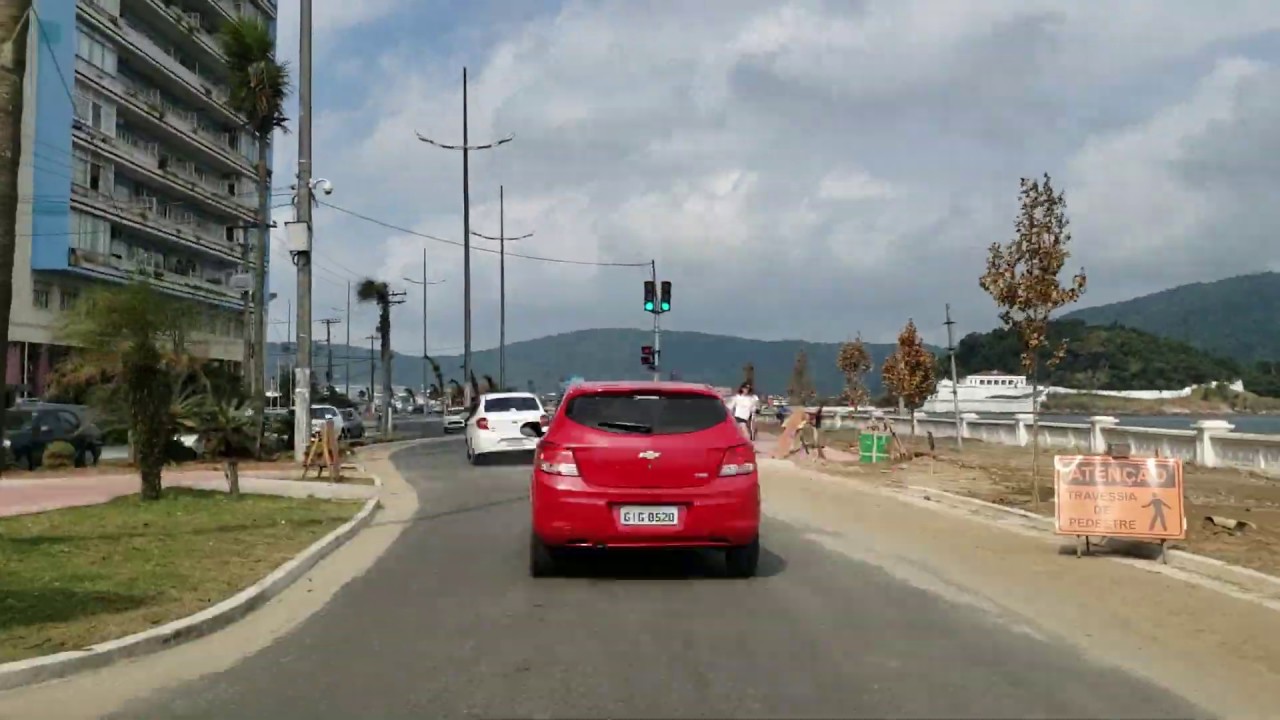Timelapse (Travessia de balsa de Santos SP ao Guaruj&aacute;)