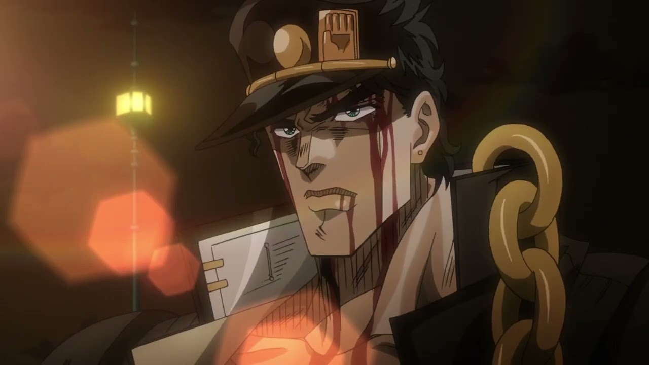 Jotaro Entering the World of Time Pitter Patter Pop Voiceline Origins