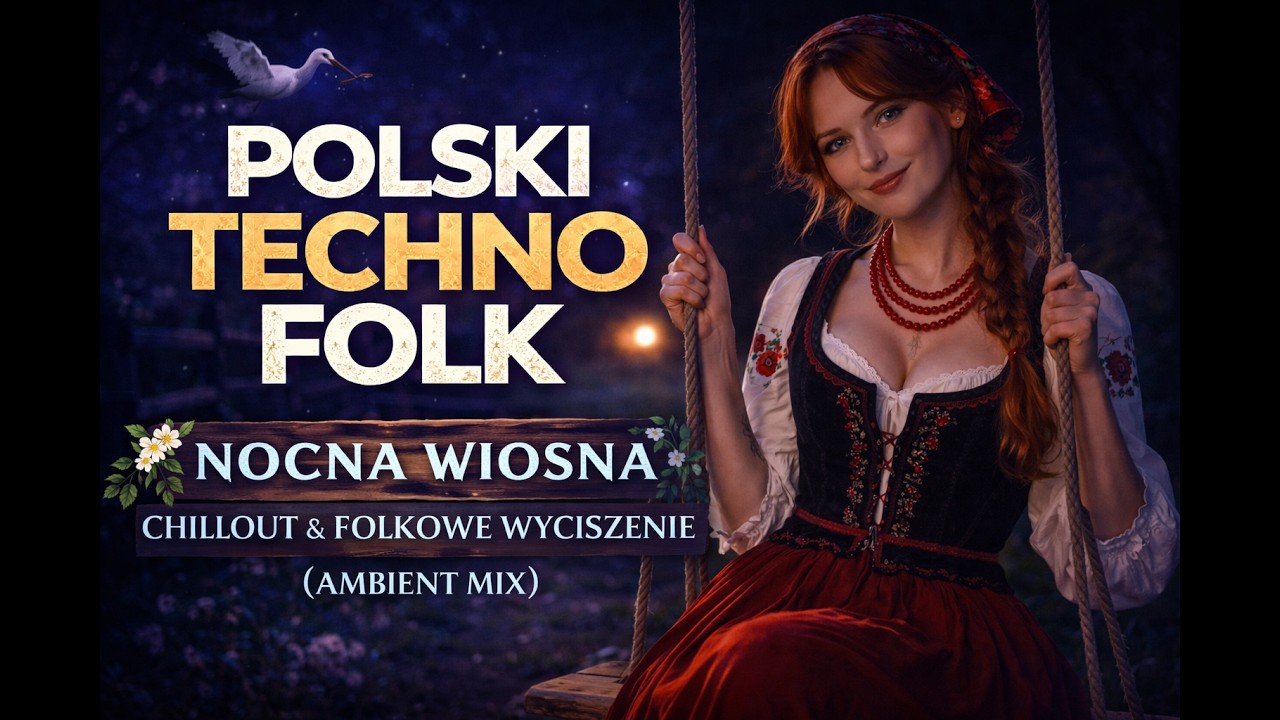 Polski Techno Folk – Nocna Wiosna | Spokojny Folk Techno do wyciszenia